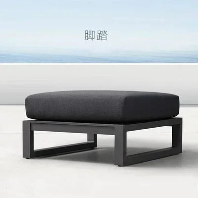 Outdoor Aluminum Sofa Four Piece Set