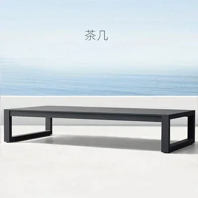 Outdoor Aluminum Sofa Four Piece Set