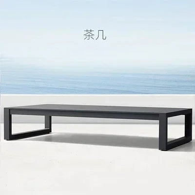Outdoor Aluminum Sofa Four Piece Set