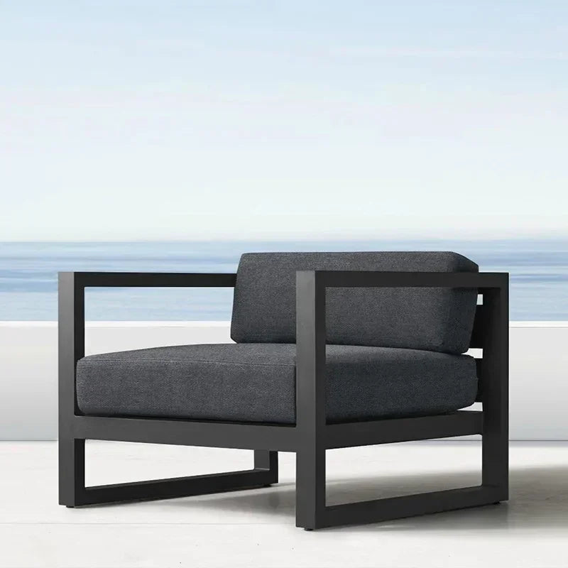 Outdoor Aluminum Sofa Four Piece Set