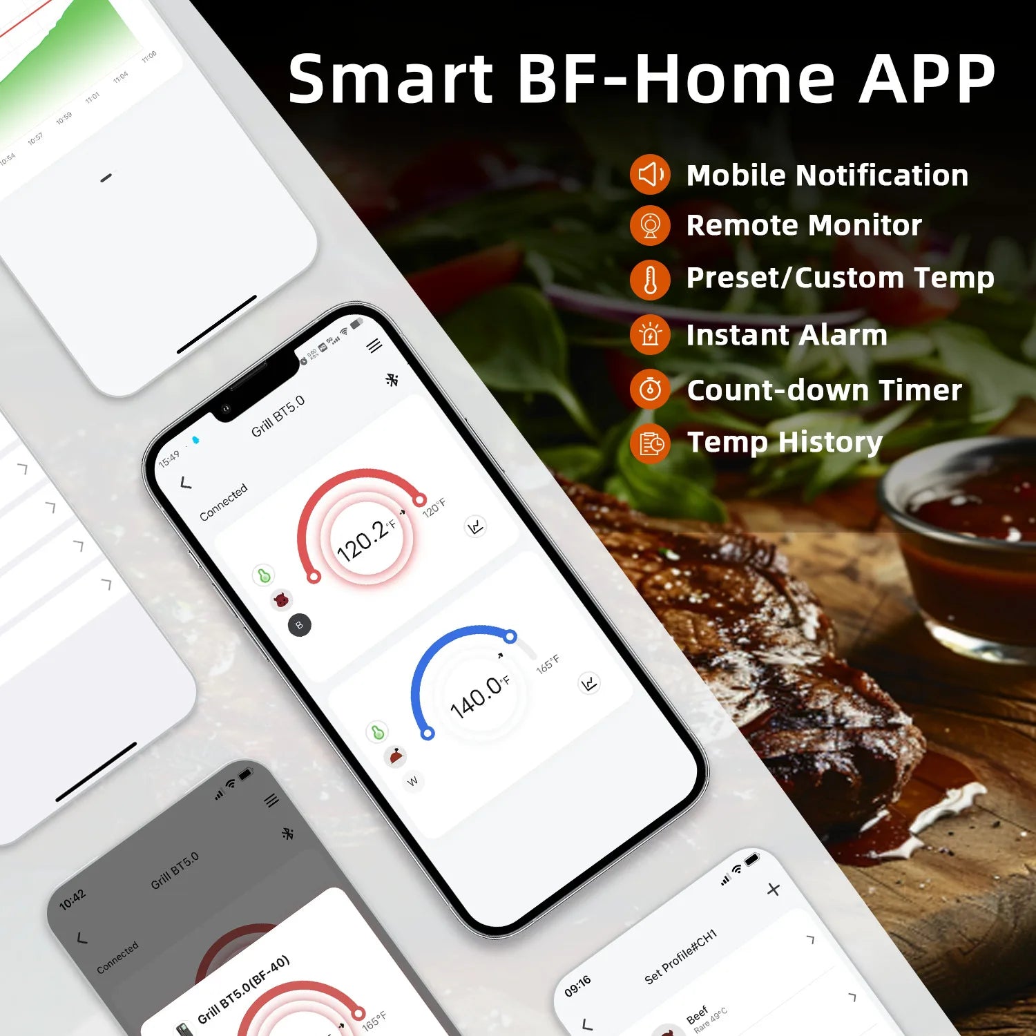 Bluetooth Meat Thermometer