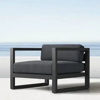Outdoor Aluminum Sofa Four Piece Set