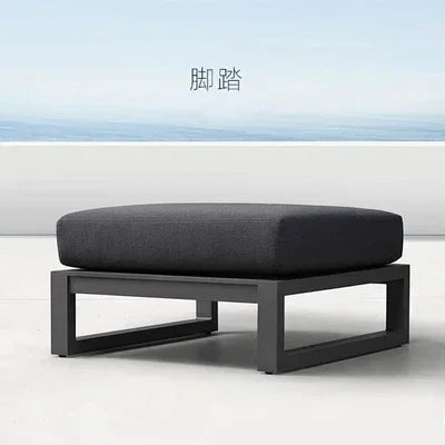 Outdoor Aluminum Sofa Four Piece Set
