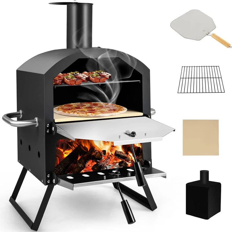 12-inch Wood Fire Pizza Oven