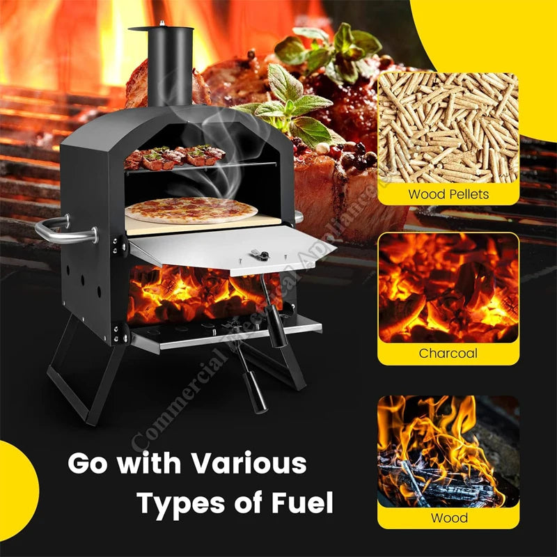 12-inch Wood Fire Pizza Oven