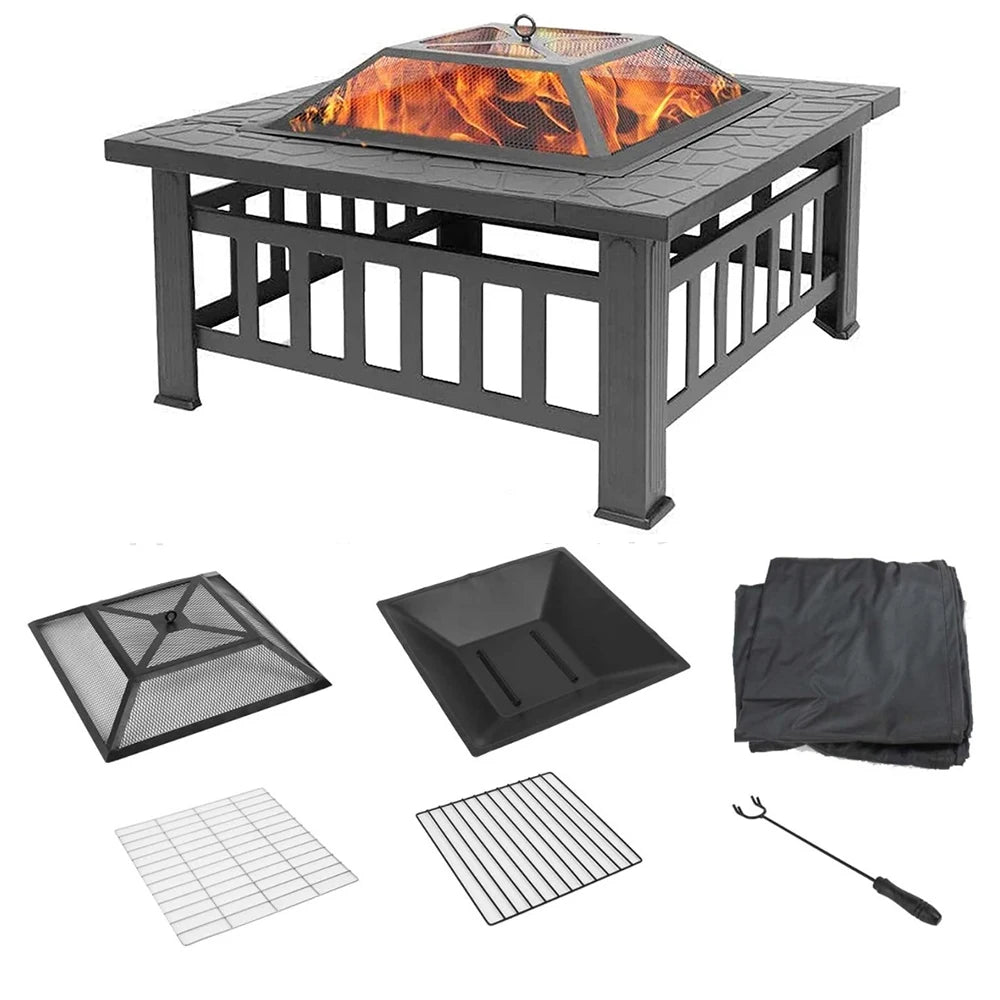 Outdoor Barbecue Grill / Firepit