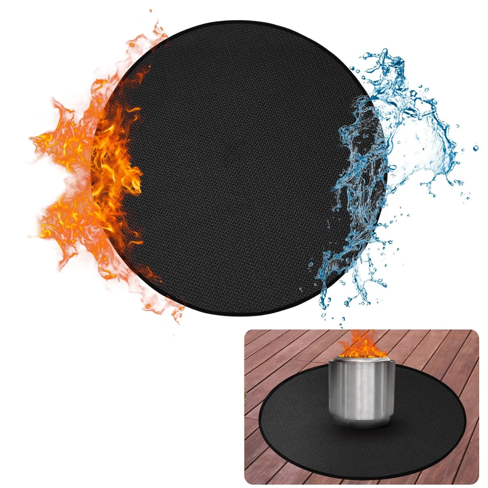 3-Layer Fireproof Waterproof Pad