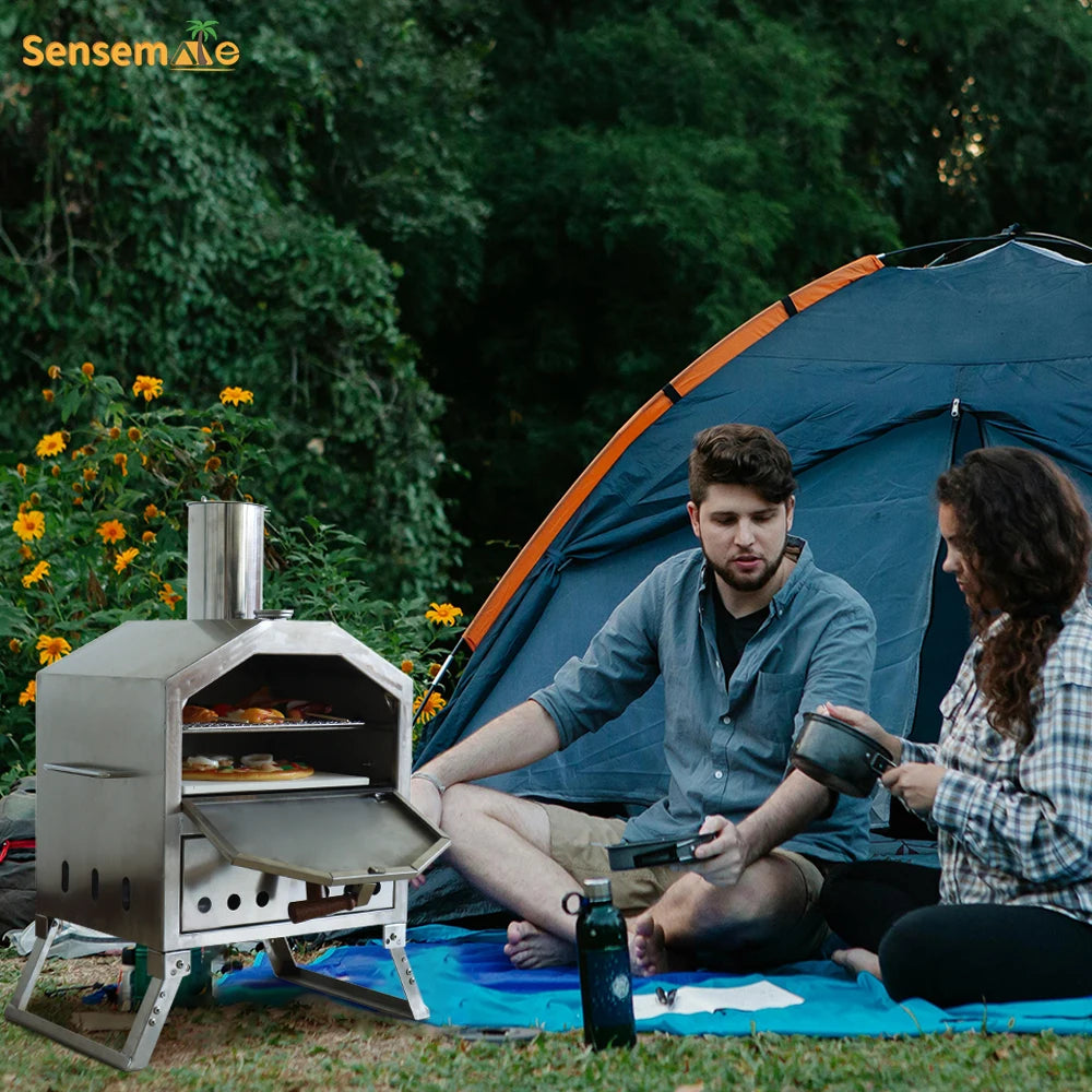 Portable Wood Fired Pizza Oven