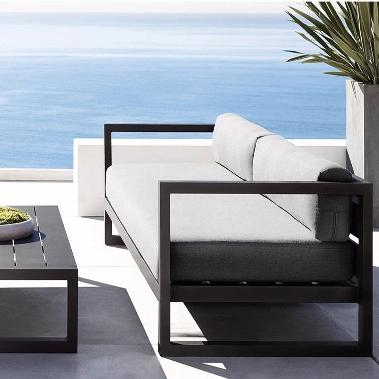 Outdoor Aluminum Sofa Four Piece Set