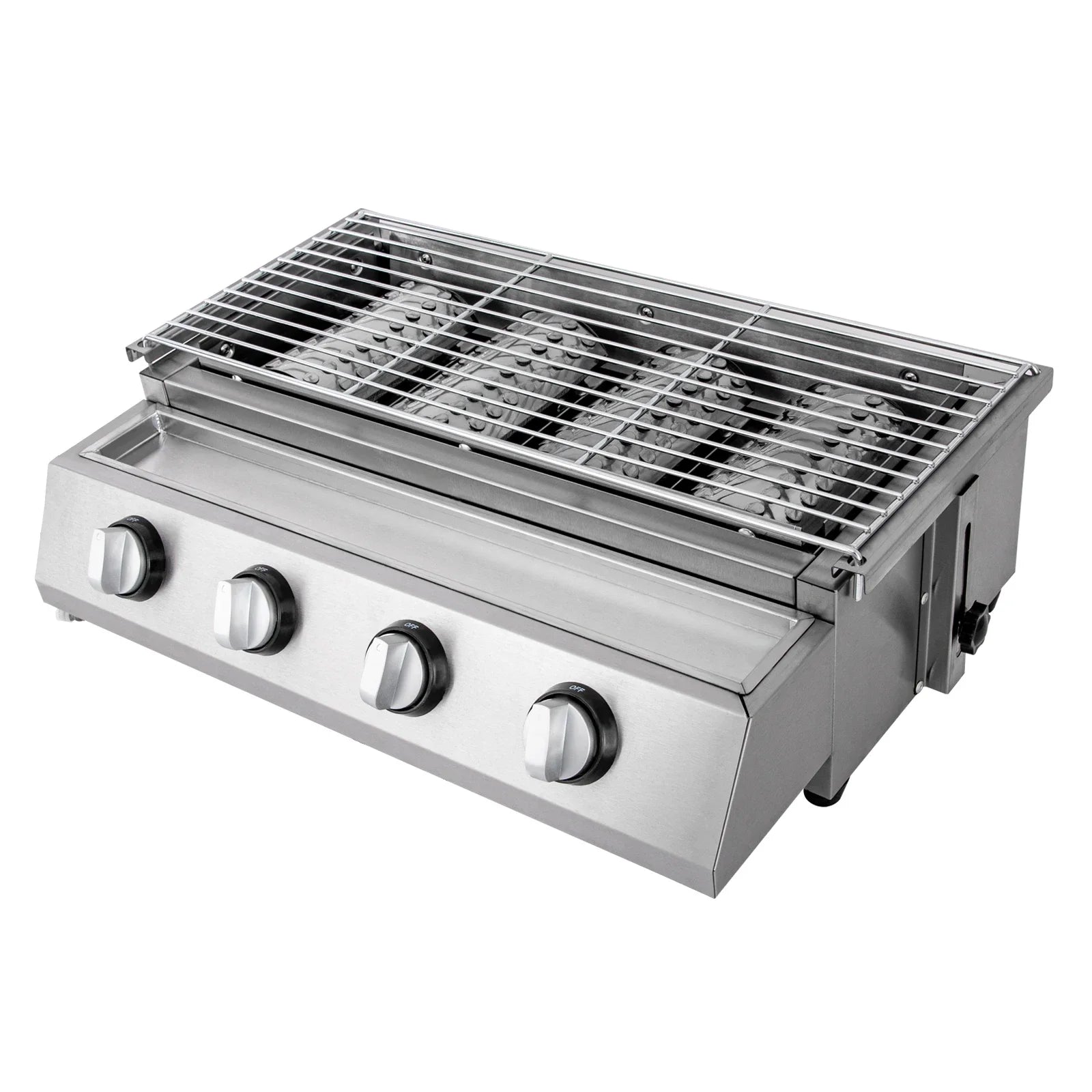Smokeless Barbecue 4 Burners LPG Gas