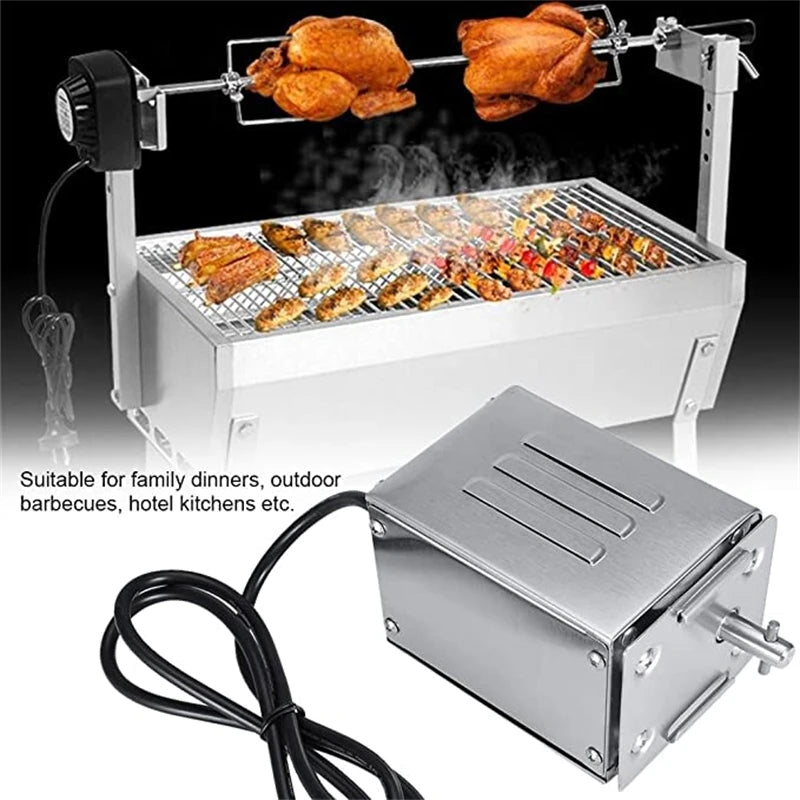 Electric BBQ Spit Rotisserie
