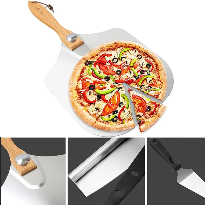 Pizza Paddle & Cutter Kit