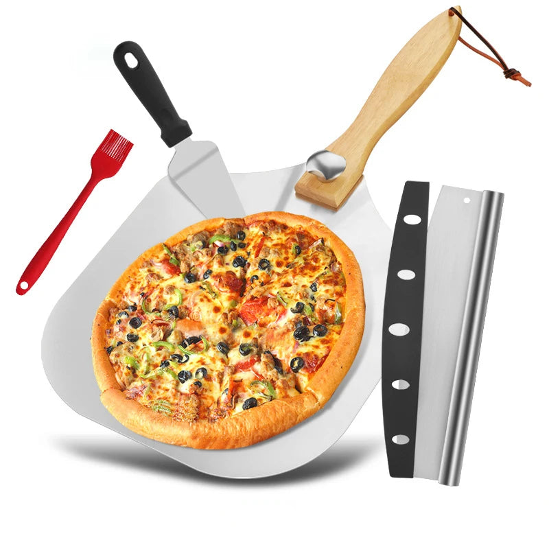 Pizza Paddle & Cutter Kit